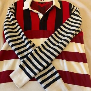 Vibrant Americana Tommy Hilfiger Rugby Shirt